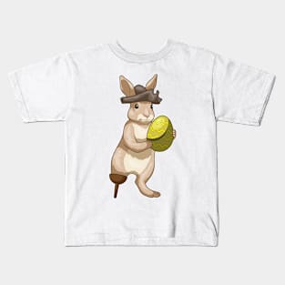 Bunny Easter Easter egg Pirate Kids T-Shirt